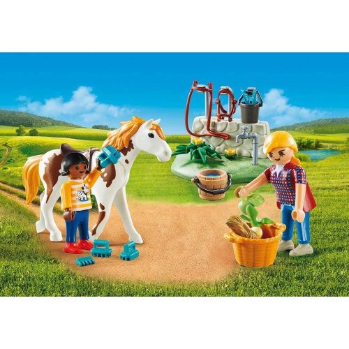 플레이모빌 PLAYMOBIL Horse Grooming Carry Case