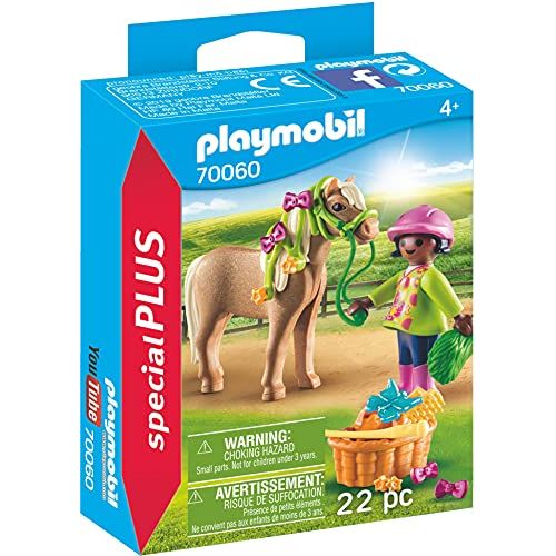 플레이모빌 Playmobil Girl with Pony 70060