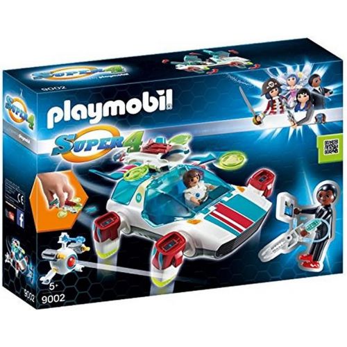 플레이모빌 Playmobil 9002 Super 4 FulguriX with Agent Gene