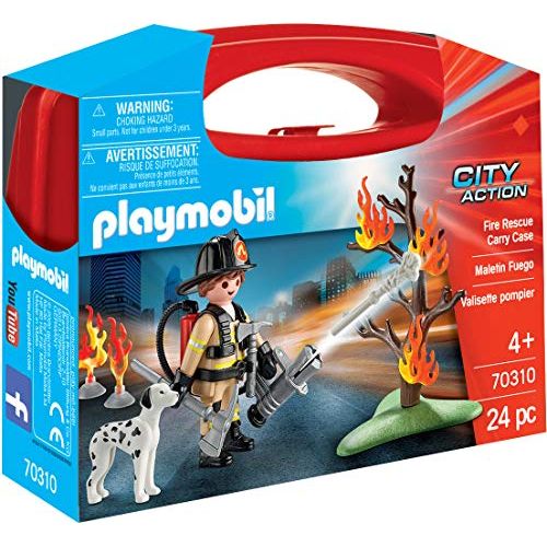 플레이모빌 Playmobil Fire Rescue Carry Case