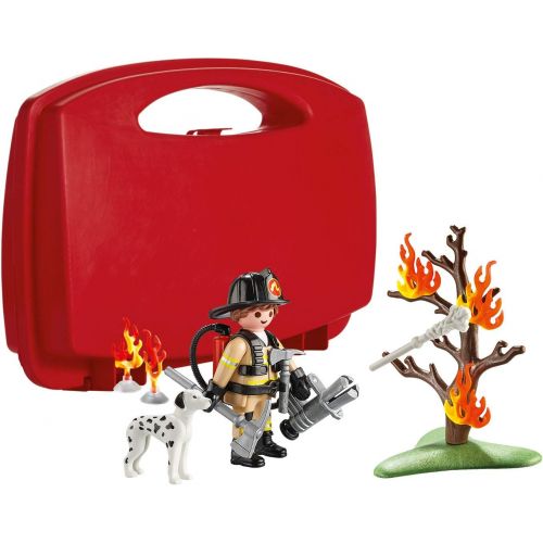 플레이모빌 Playmobil Fire Rescue Carry Case