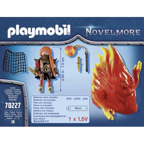 플레이모빌 PLAYMOBIL Novelmore Burnham Raiders Spirit of Fire Figure Playset