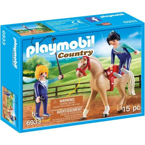 플레이모빌 PLAYMOBIL Vaulting Horse Building Set