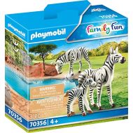 PLAYMOBIL 70356 - 2 Zebras with Baby, from 4 Years