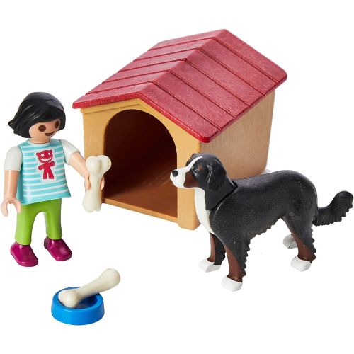 플레이모빌 PLAYMOBIL 70136 Dog with Doghouse - New 2019