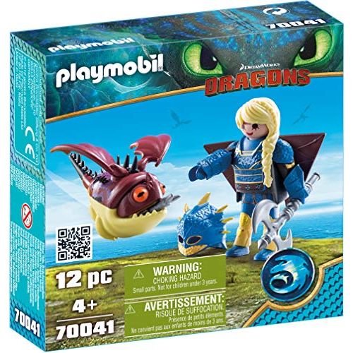 플레이모빌 PLAYMOBIL How to Train Your Dragon III Astrid with Hobgobbler