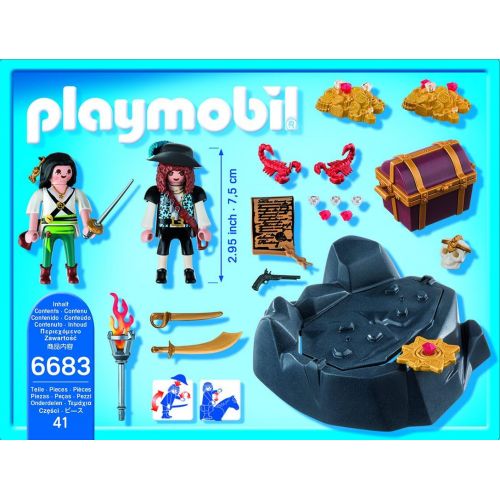 플레이모빌 PLAYMOBIL Pirate Treasure Hideout