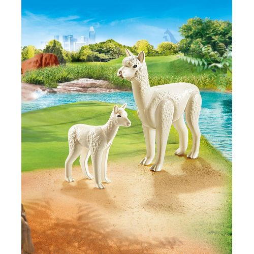 플레이모빌 PLAYMOBIL 70350 Alpaca with Baby, from 4 Years