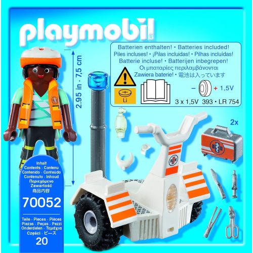 플레이모빌 Playmobil Rescue Balance Racer