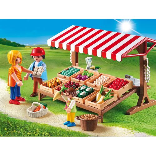 플레이모빌 PLAYMOBIL Farmers Market Vegetable Stand