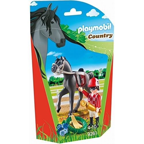 플레이모빌 PLAYMOBIL Jockey Building Figure