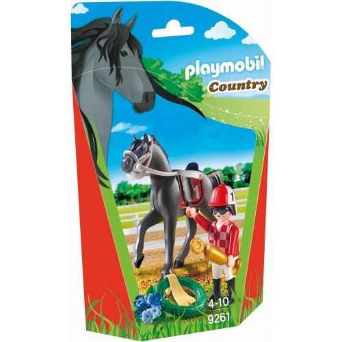 플레이모빌 PLAYMOBIL Jockey Building Figure