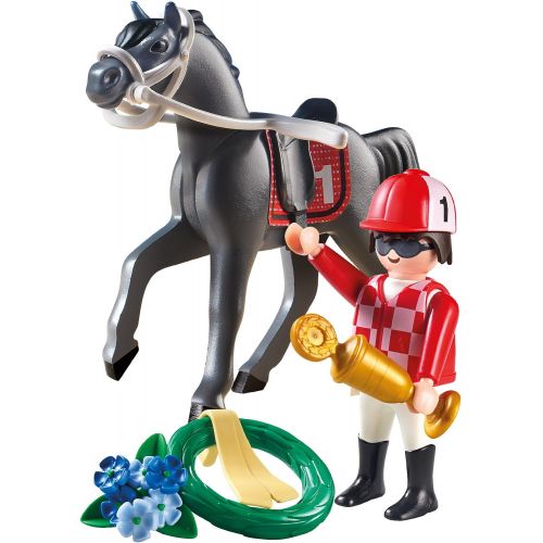 플레이모빌 PLAYMOBIL Jockey Building Figure