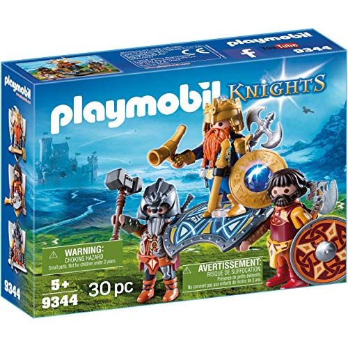 플레이모빌 PLAYMOBIL Dwarf King with Guards