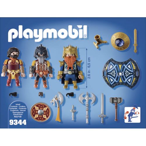 플레이모빌 PLAYMOBIL Dwarf King with Guards