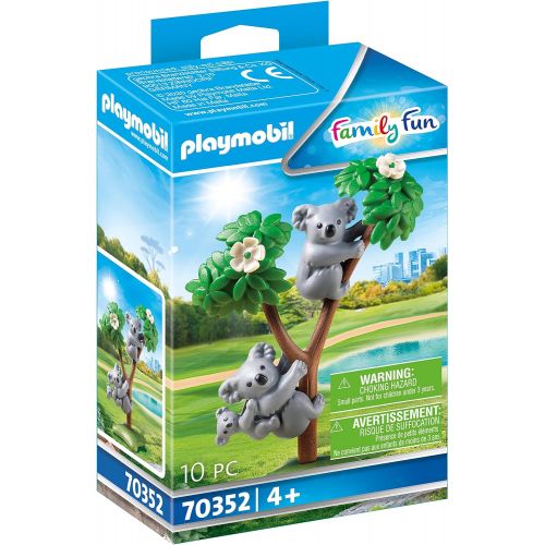 플레이모빌 PLAYMOBIL 70352  2 Koalas with Baby, from 4 Years.