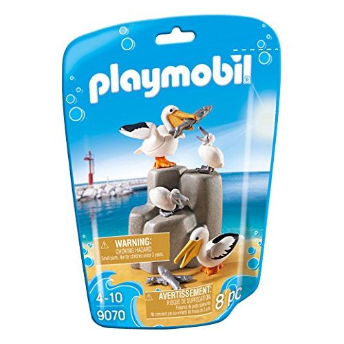 플레이모빌 Playmobil Pelican Family Building Set