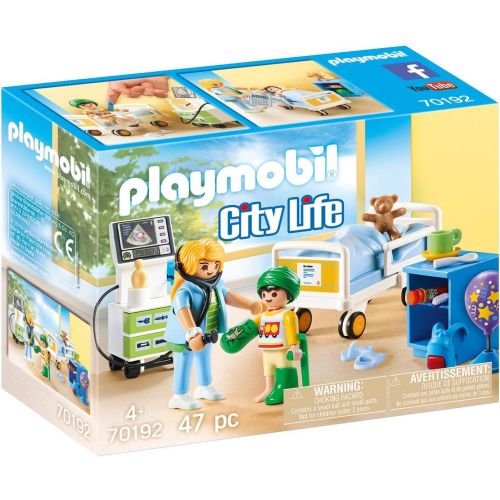 플레이모빌 Playmobil Childrens Hospital Room