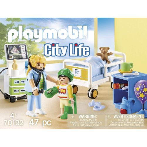 플레이모빌 Playmobil Childrens Hospital Room