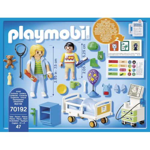 플레이모빌 Playmobil Childrens Hospital Room