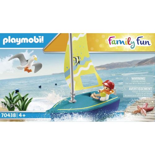 플레이모빌 PLAYMOBIL Sailboat 70438 Beach Hotel Summertime