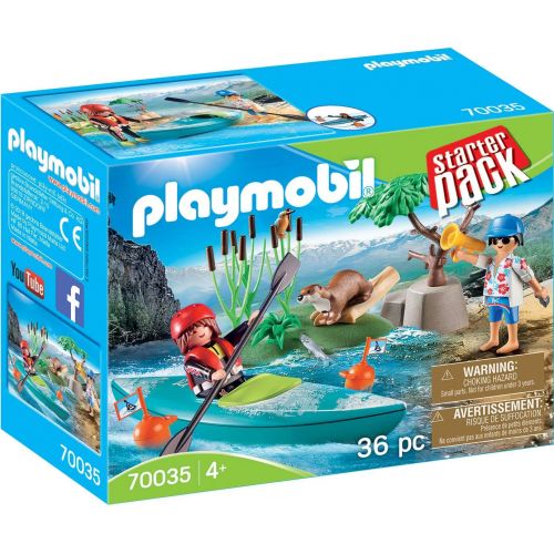 플레이모빌 Playmobil Kayak Adventure and Figure Pack Playset