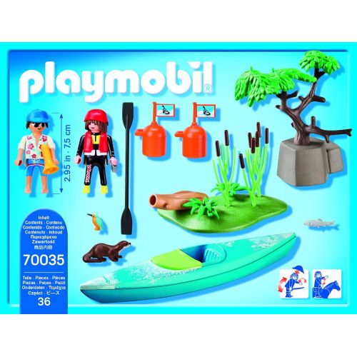 플레이모빌 Playmobil Kayak Adventure and Figure Pack Playset