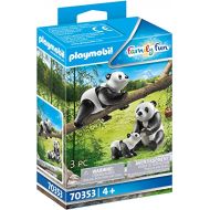 PLAYMOBIL 70353 - 2 Pandas with Baby, from 4 Years.