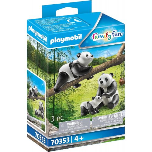 플레이모빌 PLAYMOBIL 70353 - 2 Pandas with Baby, from 4 Years.