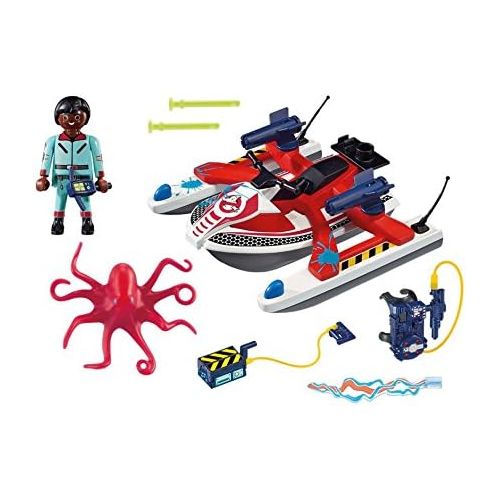 플레이모빌 PLAYMOBIL Zeddemore with Aqua Scooter Building Set