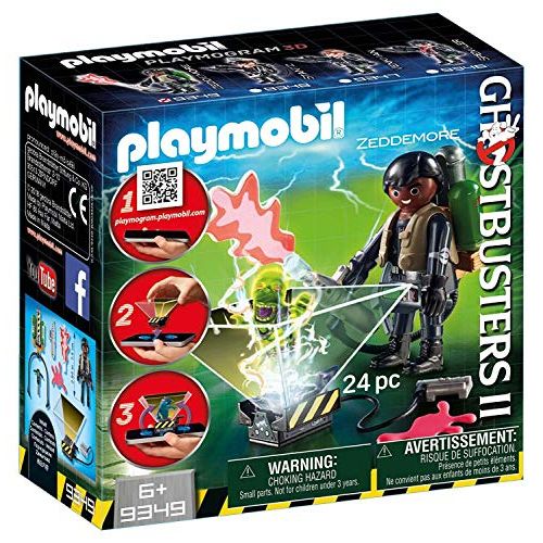 플레이모빌 PLAYMOBIL Ghostbusters II Winston Zeddemore Playmogram 3D Figure