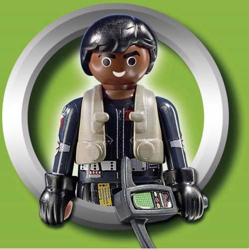 플레이모빌 PLAYMOBIL Ghostbusters II Winston Zeddemore Playmogram 3D Figure