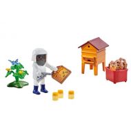 Playmobil 6573 Beekeeper with Hive, Multicolor