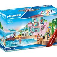 PLAYMOBIL Family Fun 70279 Ice Cream Parlour at The Harbour from 4 Years
