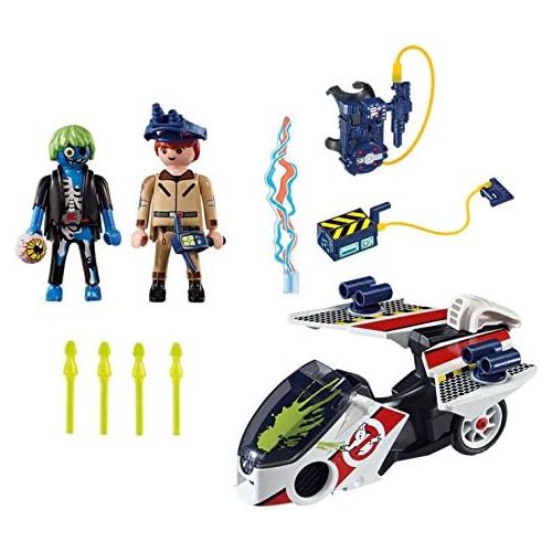 플레이모빌 PLAYMOBIL Stantz with Skybike Building Set