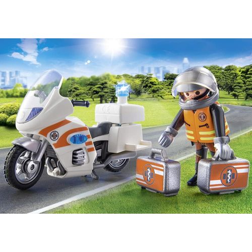 플레이모빌 Playmobil Emergency Motorbike