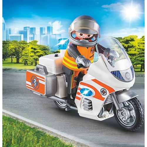 플레이모빌 Playmobil Emergency Motorbike