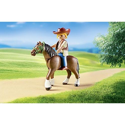 플레이모빌 PLAYMOBIL Horse-Drawn Wagon Building Set