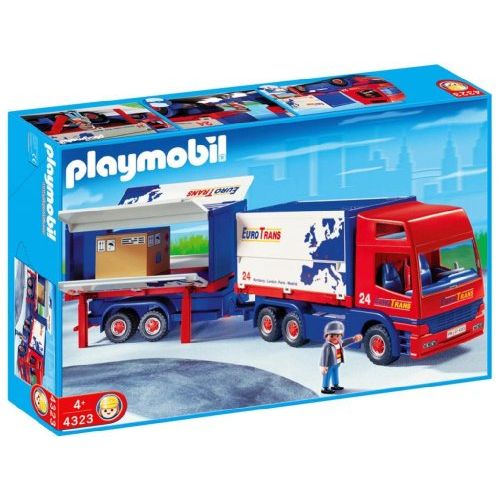 플레이모빌 Playmobil Truck with Trailer