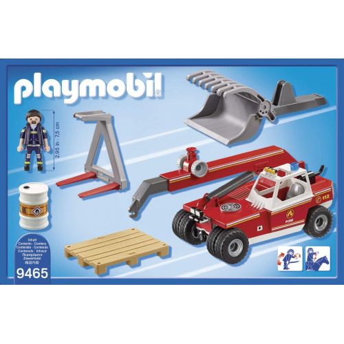 플레이모빌 PLAYMOBIL Fire Crane