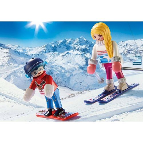 플레이모빌 PLAYMOBIL Winter SUV Building Set