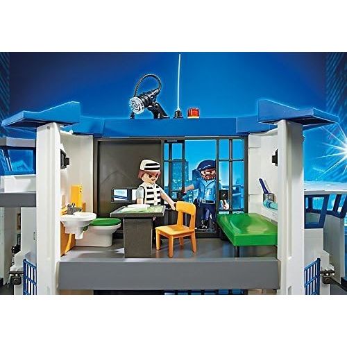 플레이모빌 PLAYMOBIL 6872 Police Command Center with Prison