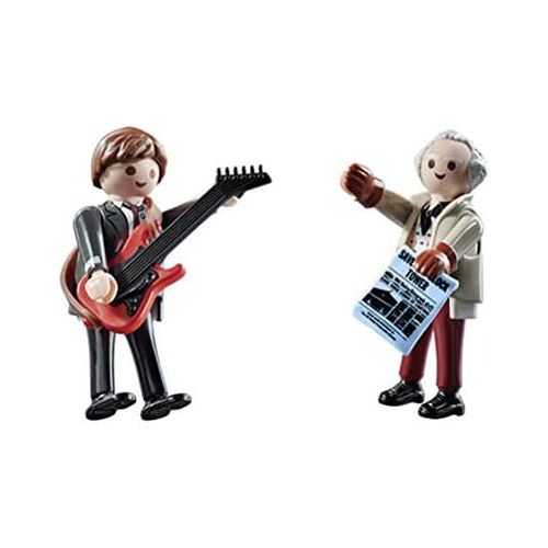 플레이모빌 PLAYMOBIL 70459 Back to The Future Marty McFly and Dr. Emmett Brown