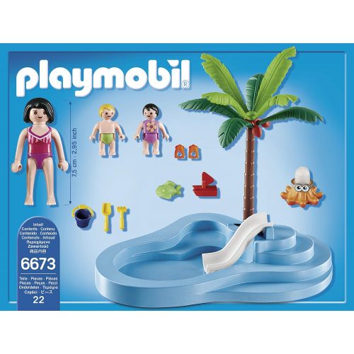 플레이모빌 PLAYMOBIL Baby Pool with Slide