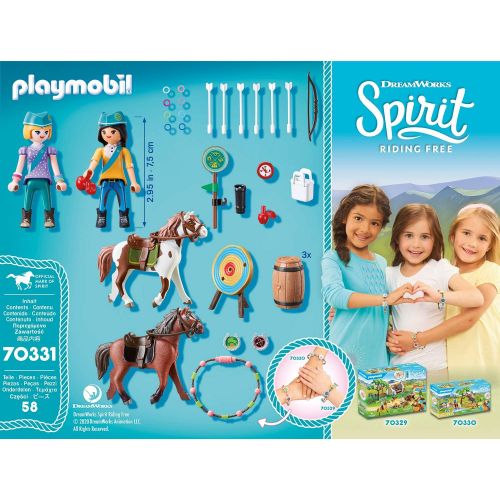 플레이모빌 Playmobil Spirit Riding Free Outdoor Adventure