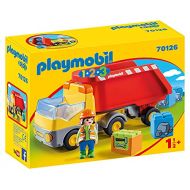 Playmobil 70126 1.2.3 Dump Truck for Children 18 Months+