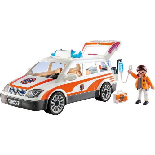 플레이모빌 Playmobil Emergency Car with Siren