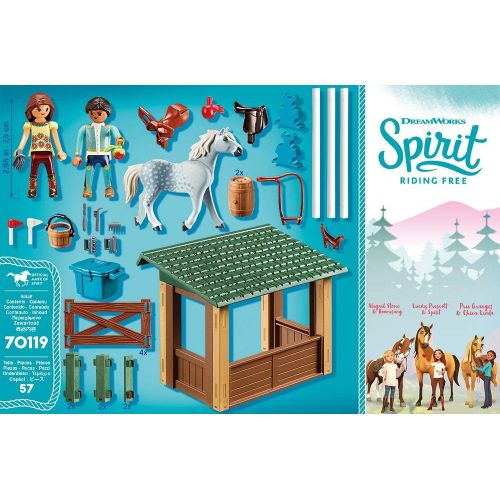 플레이모빌 Playmobil Spirit Riding Free Riding Arena with Lucky & Javier