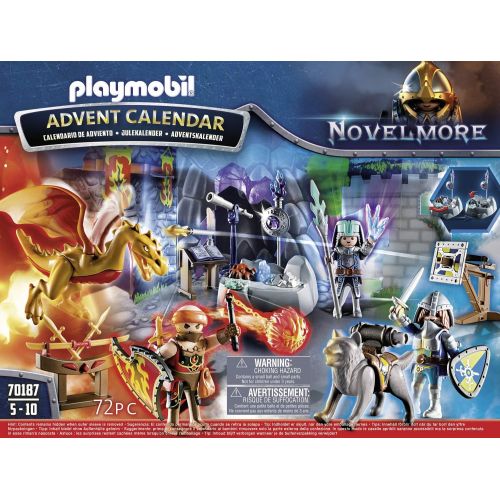 플레이모빌 Playmobil Advent Calendar - Battle for The Magic Stone, one Size