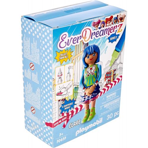 플레이모빌 Playmobil EverDreamerz Comic World Clare with Paper Airplane Charm & 7 Surprises